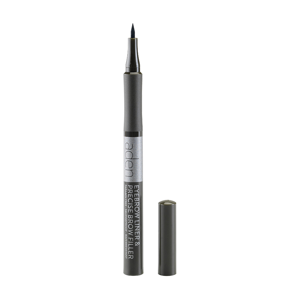 

Маркер для брів Aden Eyebrow Liner & Precise Brow Filler 03 Ebony, 1 мл