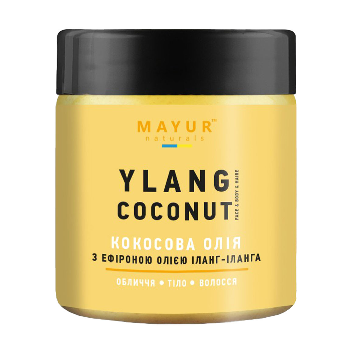 

Кокосова олія Mayur з ефірною олією іланг-ілангу, 140 мл