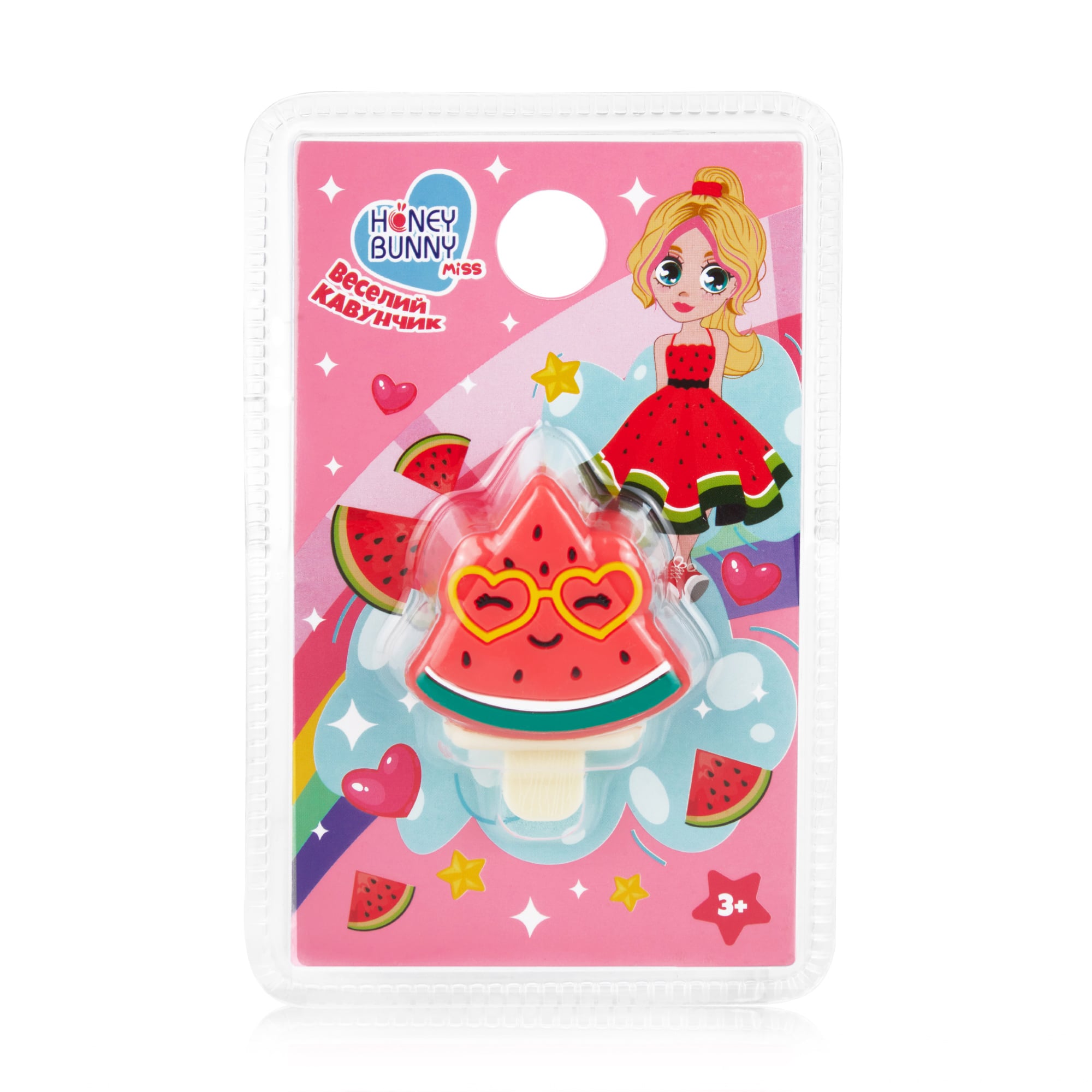 

Блиск для губ Honey Bunny Miss Веселий кавунчик, 1.5 г