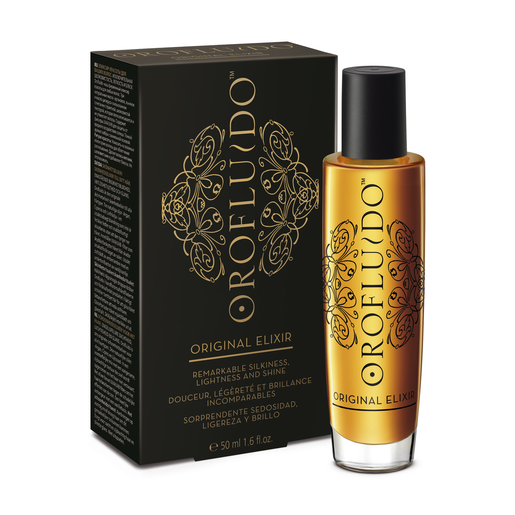 

Еліксир для відновлення та блиску волосся Orofluido Liquid Gold Beauty, 50 мл
