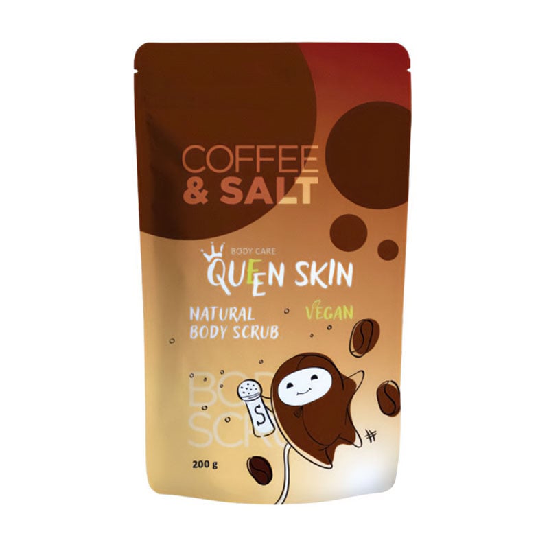 

Уцінка! Кавовий скраб для тіла Queen skin з оліями, 200 г