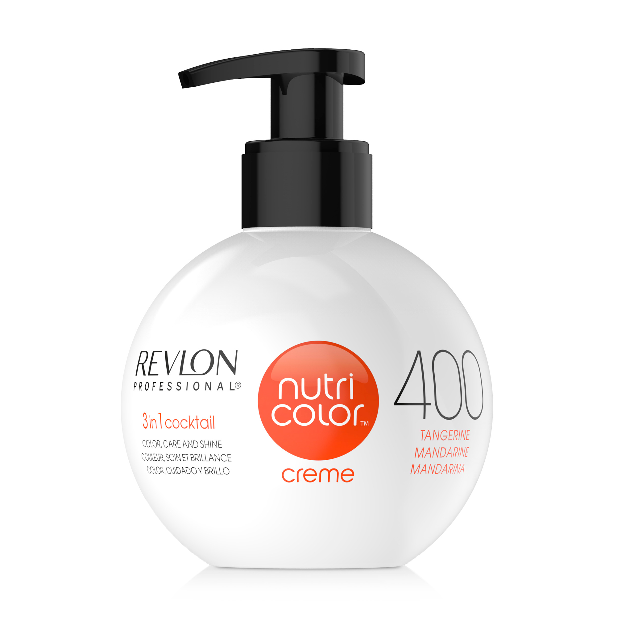 

Тонуючий бальзам для прямого фарбування Revlon Professional Nutri Color Creme 400 Tangerine, 270 мл