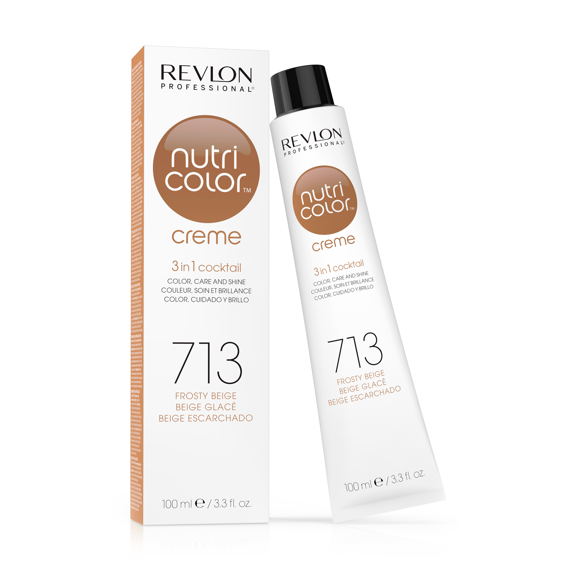 

Тонуючий бальзам для прямого фарбування Revlon Professional Nutri Color Creme 713 Havana, 100 мл