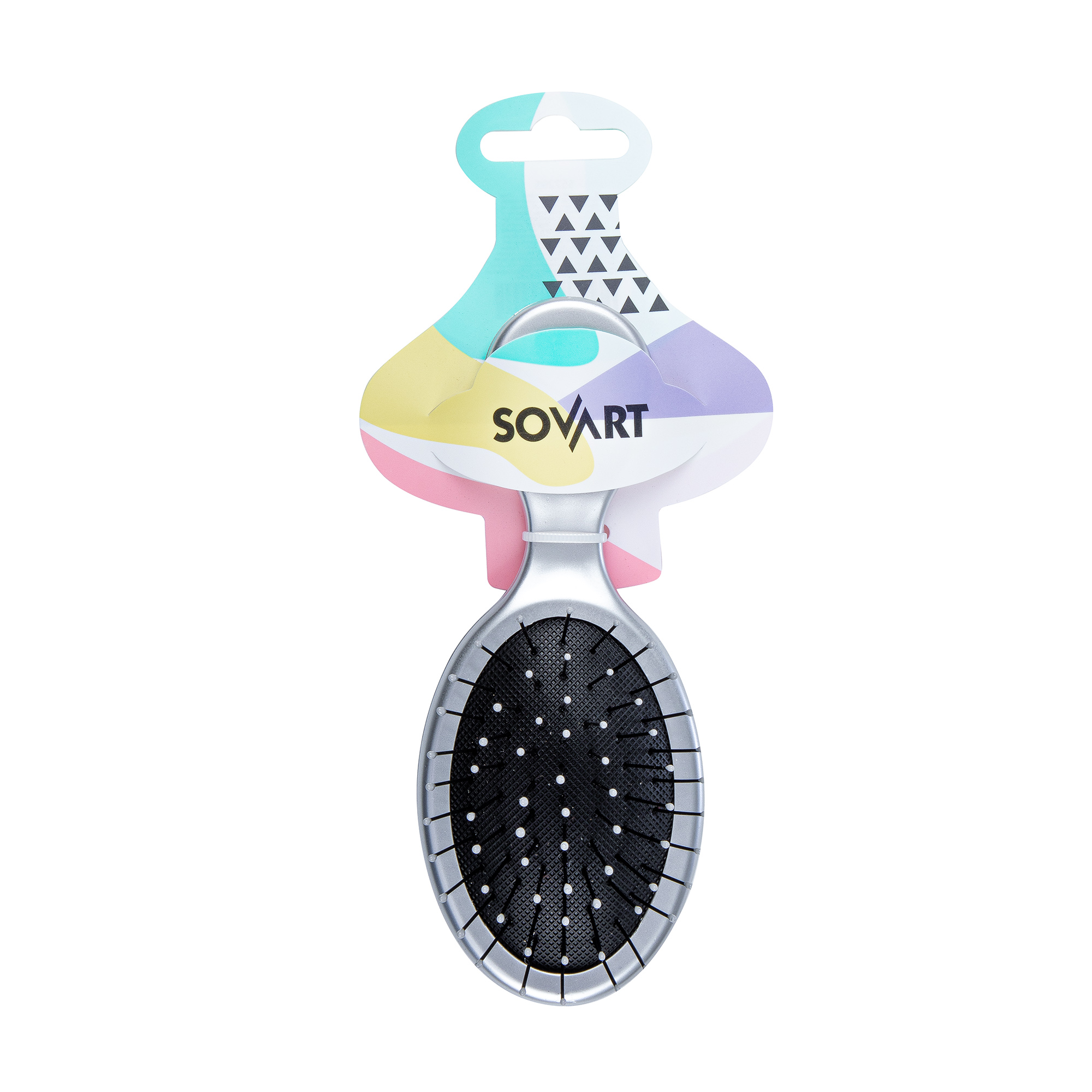

Щітка масажна SOVART металізована, 13 см