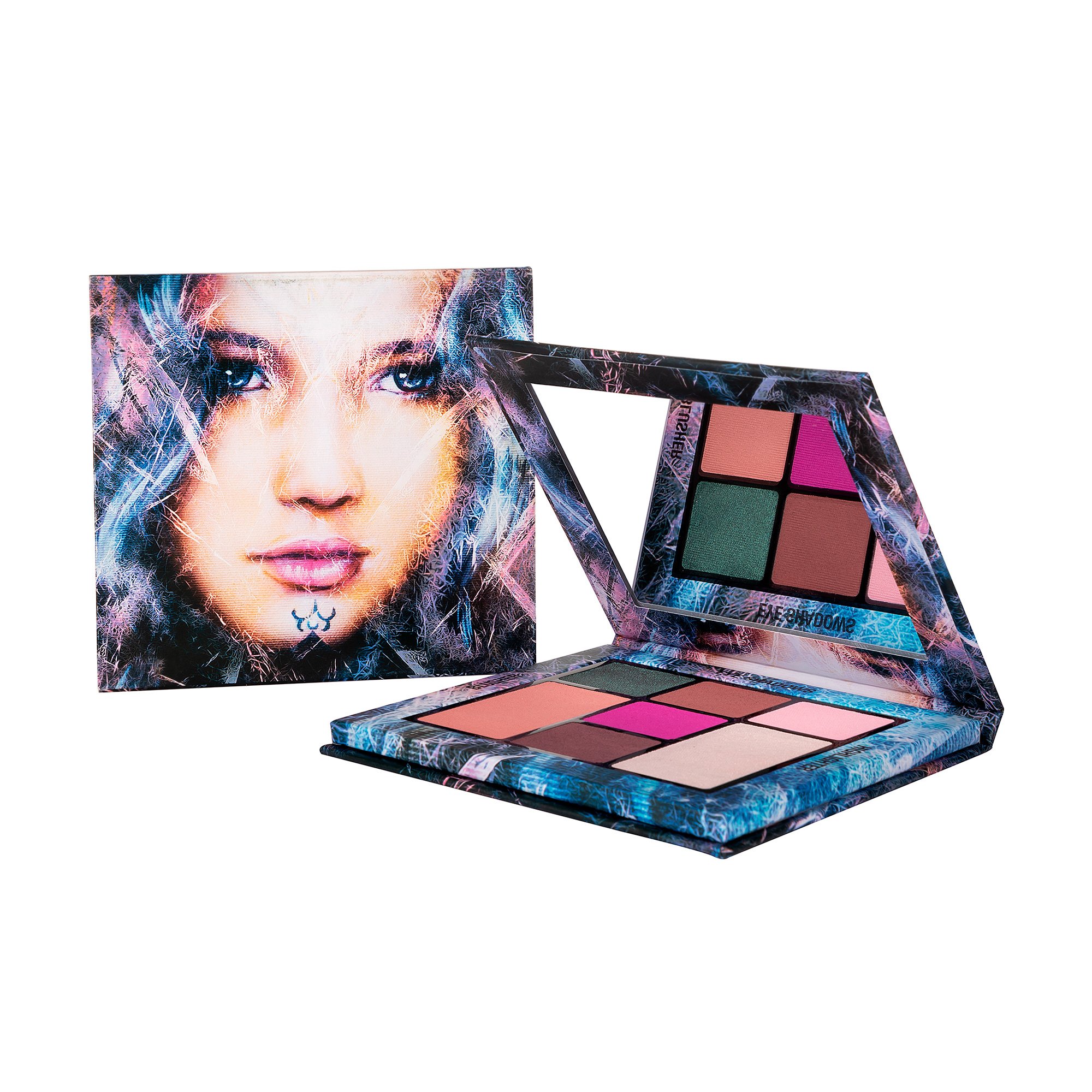 

Палітра тіней для повік з рум'янами Seventeen Limited Edition Multipalettes Fantasy Palette, 12 г