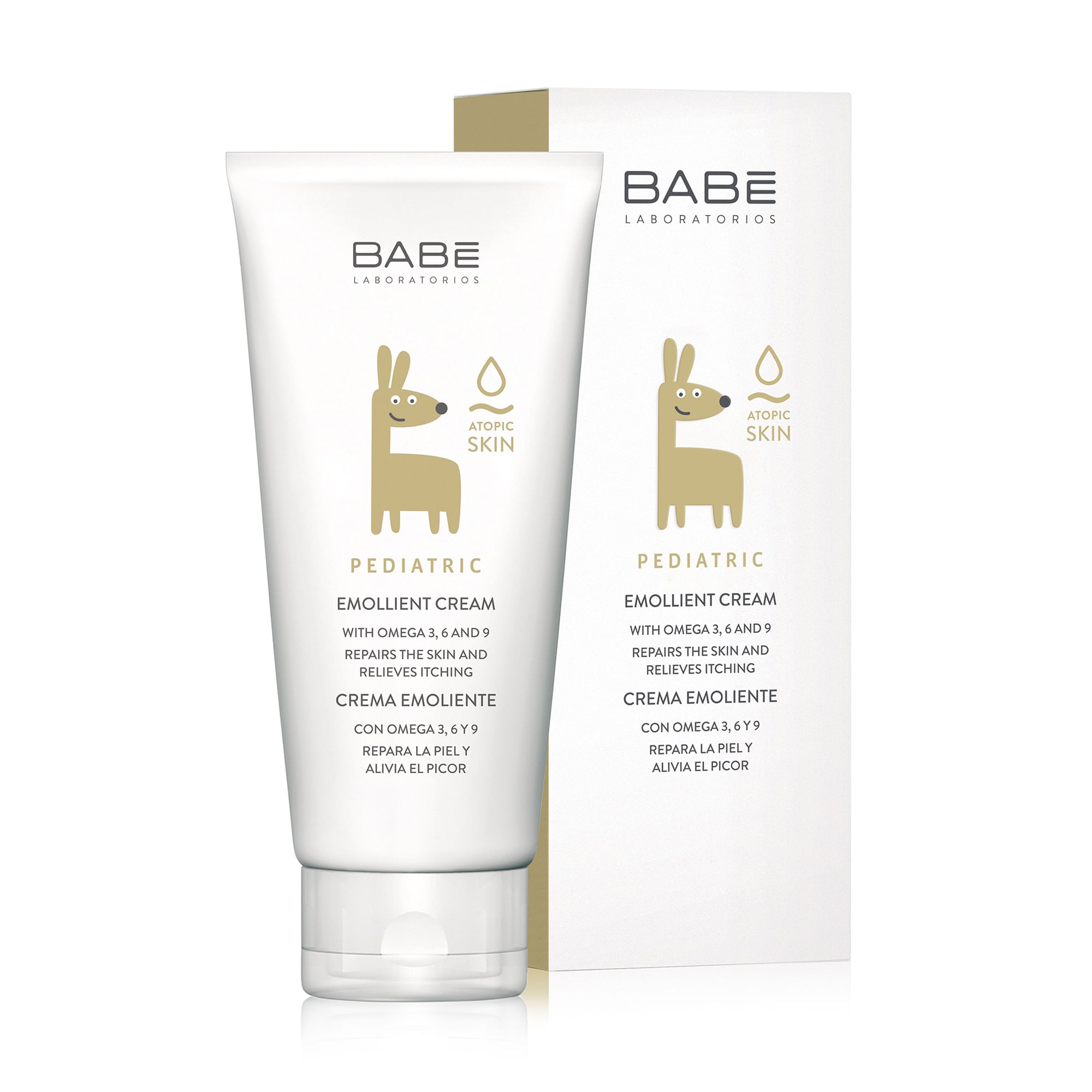 

Дитячий крем-емолент BABE Laboratorios Emollient Cream для сухої та атопічної шкіри, 200 мл
