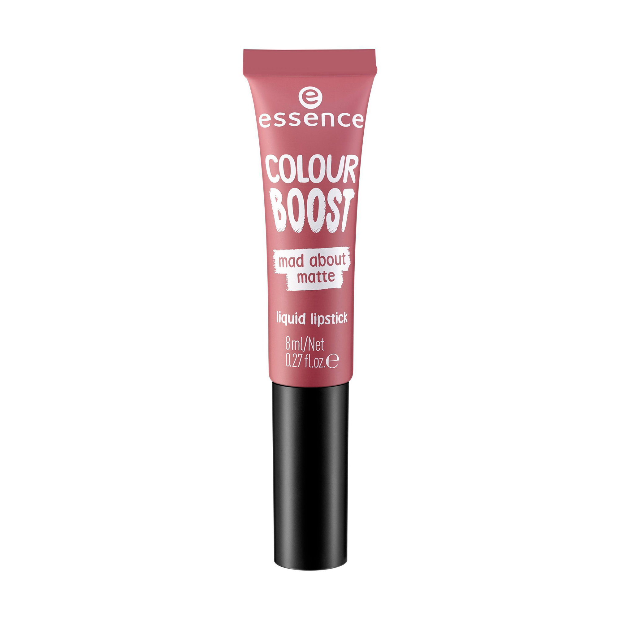 

Рідка матова помада для губ Essence Colour Boost Mad About Matte 05 Dangerously yours, 8 мл