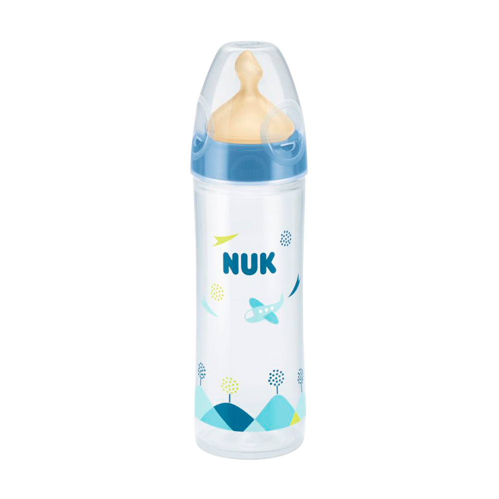 

Пляшка з поліпропілену NUK New Classic, соска латексна, р.2, 250 мл