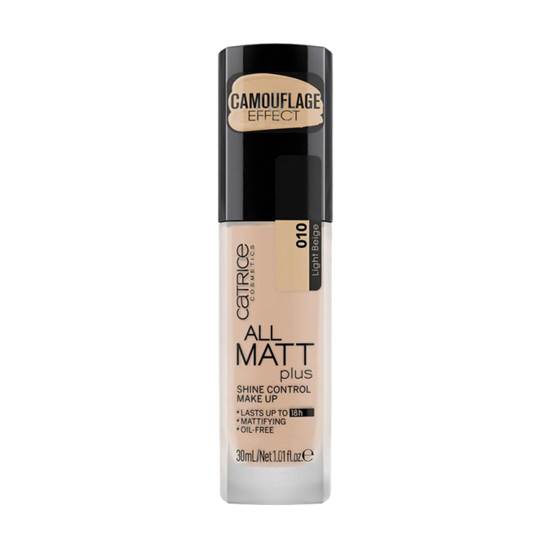 

Тональний крем Catrice All Matt Plus Shine Control Make Up з матувальним ефектом 010 Light Beige, 30 мл