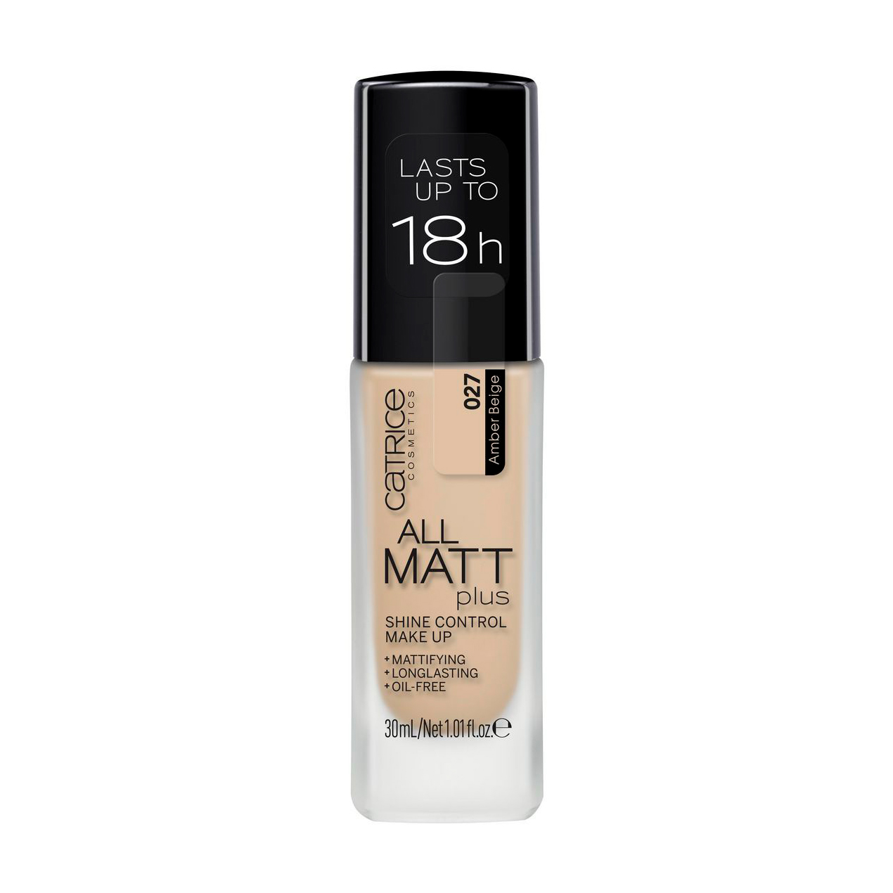 

Тональний крем Catrice All Matt Plus Shine Control Make Up з матувальним ефектом 027 Amber Beige, 30 мл