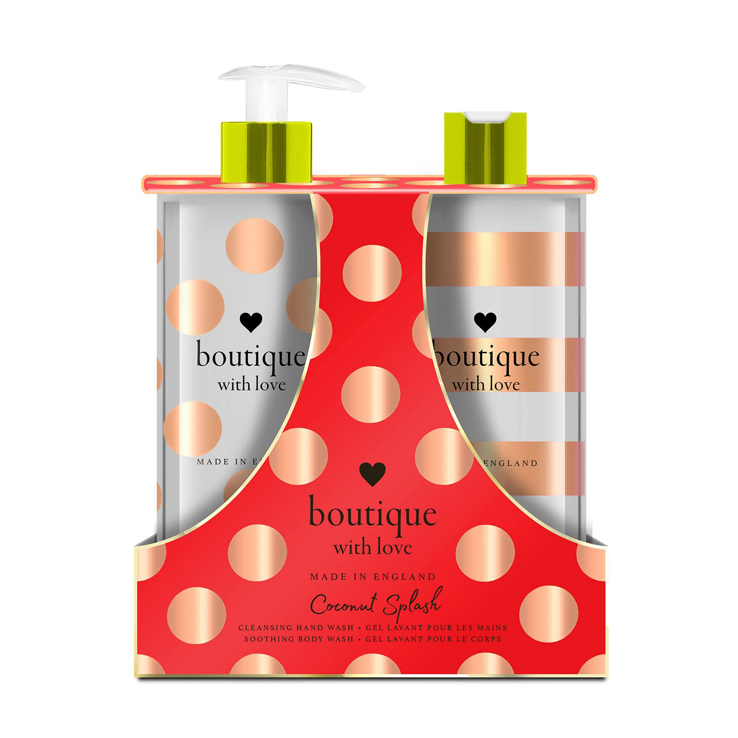 

Подарунковий набір Grace Cole With Love Duo Coconut Splash (гель для душу, 500 мл + мило для рук рідке, 500 мл)