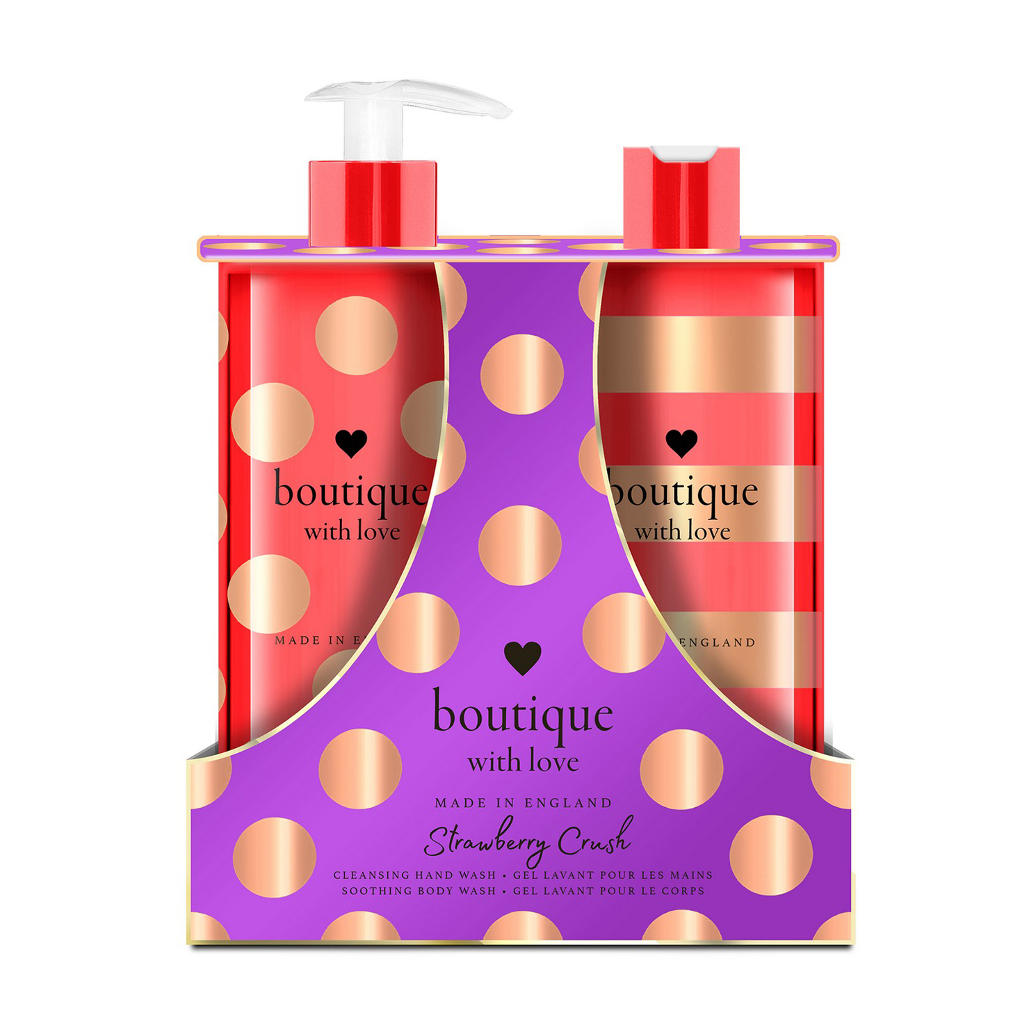 

Подарунковий набір Grace Cole With Love Duo Strawberry Crush (гель для душу, 500 мл + мило для рук рідке, 500 мл)