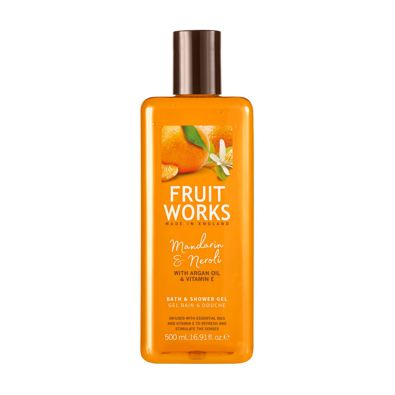 

Гель для душу Grace Cole Fruit Works Mandarin & Neroli, 500 мл