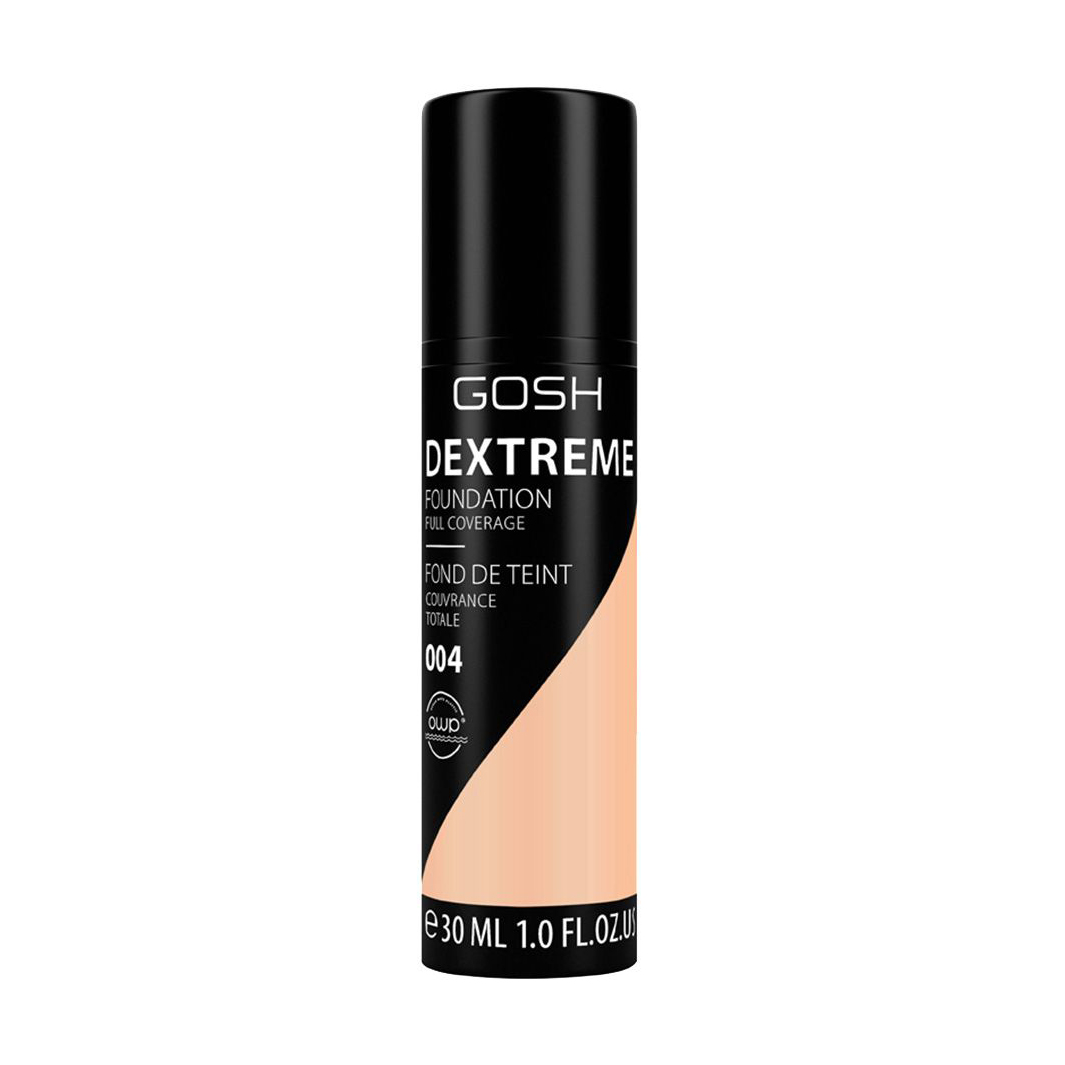 

Уцінка! Тональний крем для обличчя GOSH Dextreme Full Coverage Foundation 004 Natural, 30 мл