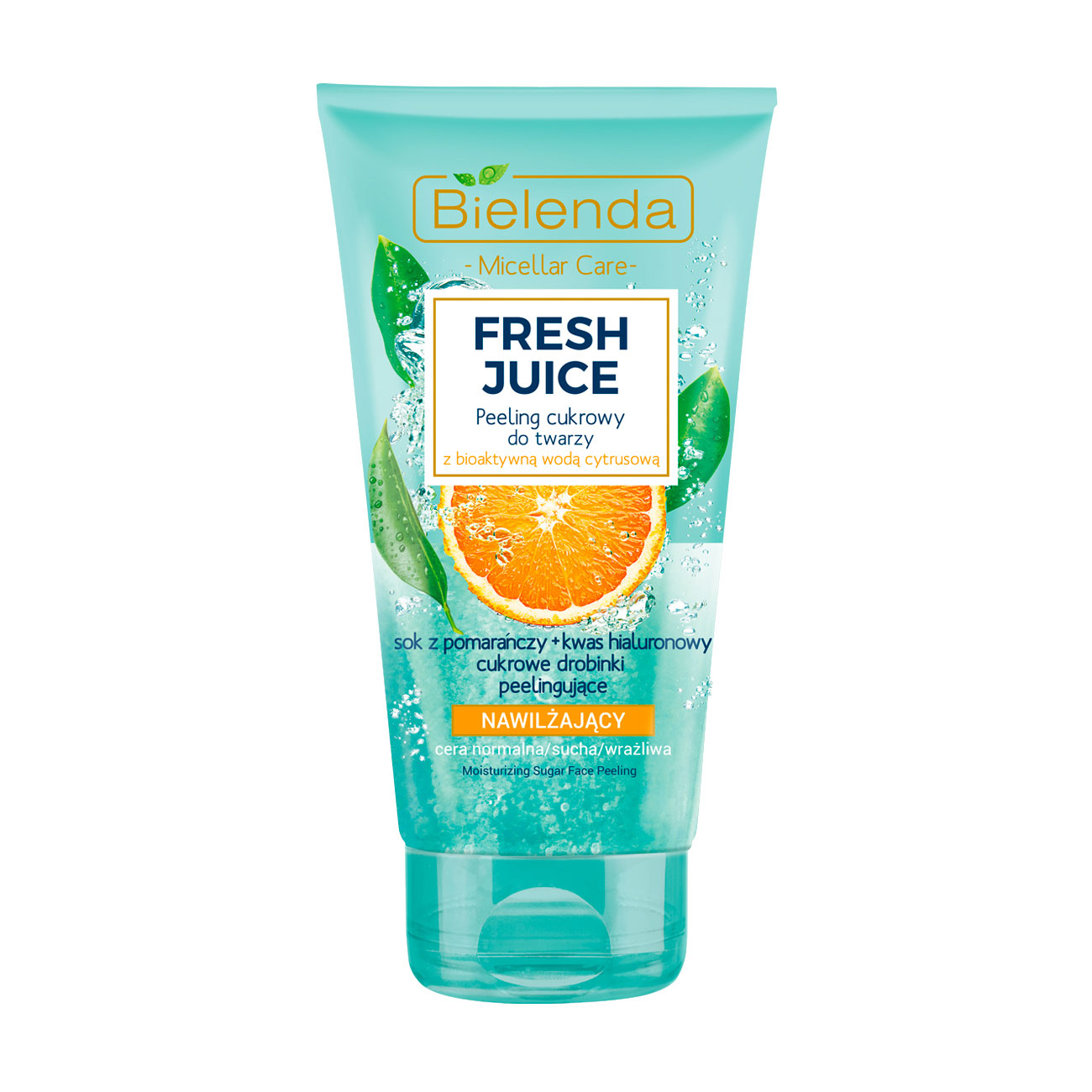 

Уцінка! Зволожувальний цукровий скраб для обличчя Bielenda Fresh Juice, 150 г