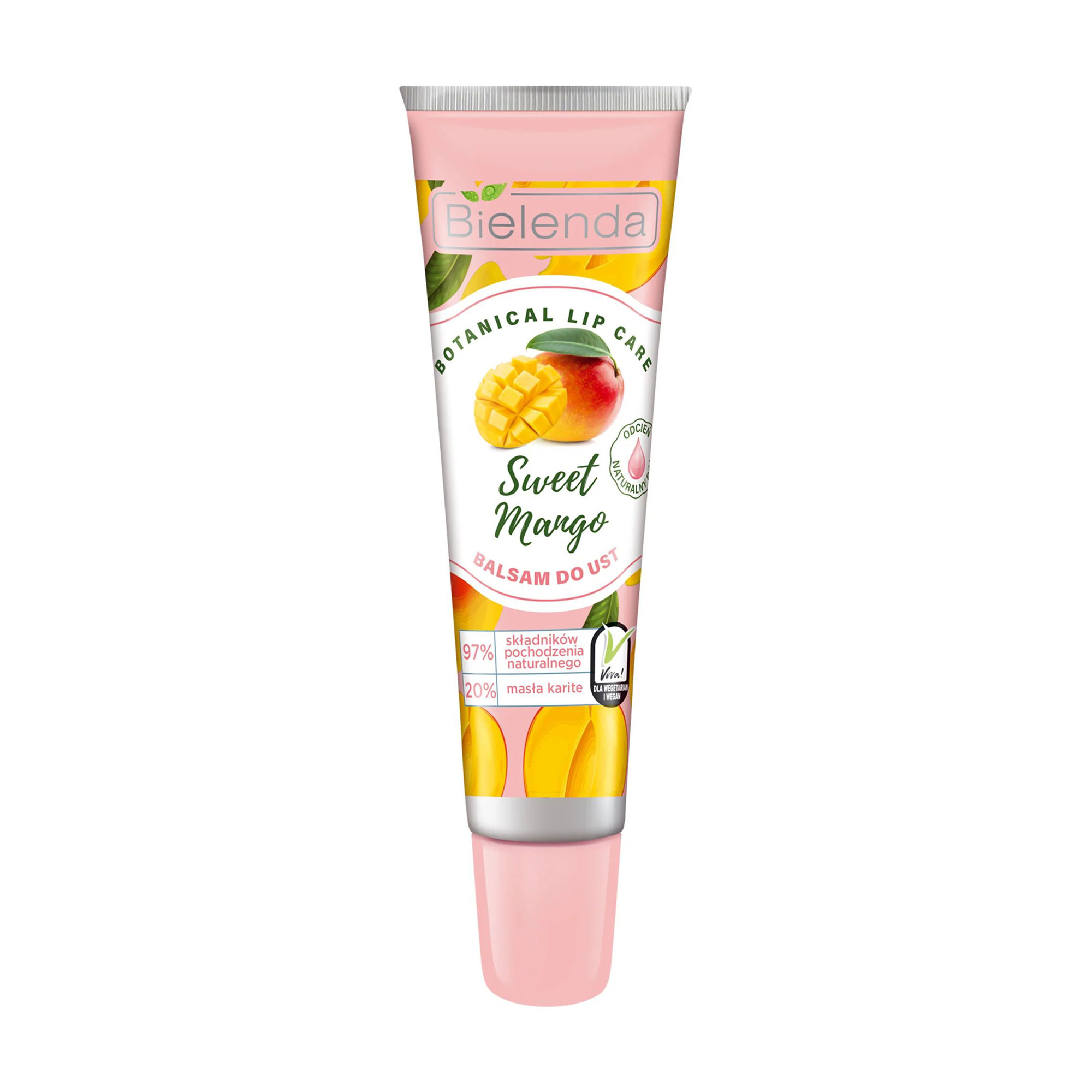 

Уцінка! Бальзам для губ Bielenda Botanical lip care, Солодкий Манго, 10 г