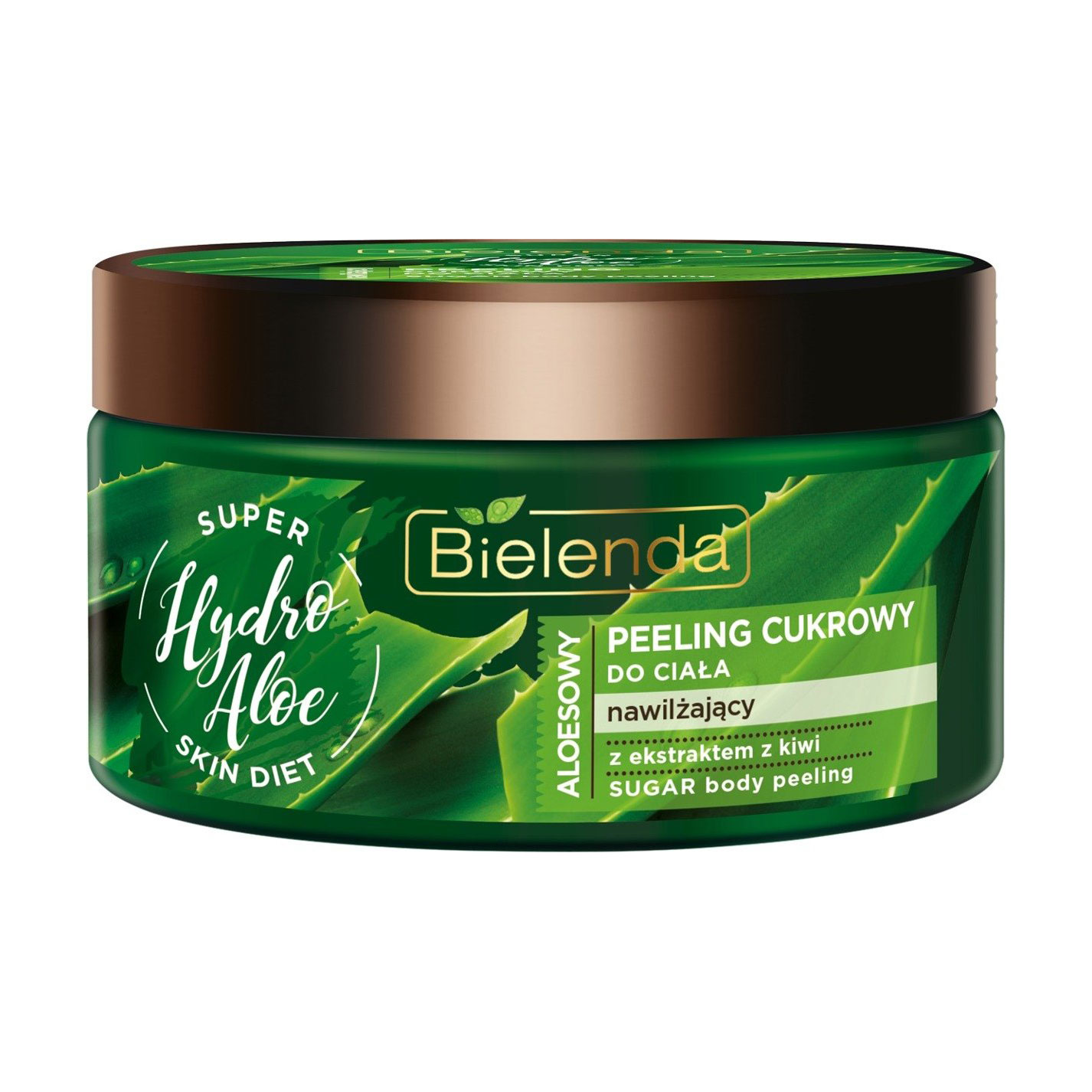 

Цукровий скраб для тіла Bielenda Super skin diet Hydro Aloe зволожуючий, Алое, 350 мл