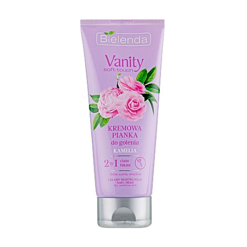 

Крем-пінка для гоління Bielenda Vanity soft touch, камелія, 175 мл