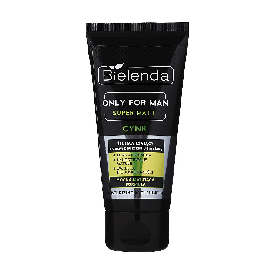 

Уцінка! Гель для обличчя Bielenda Only for men, зволожуючий Super mat, 50 мл