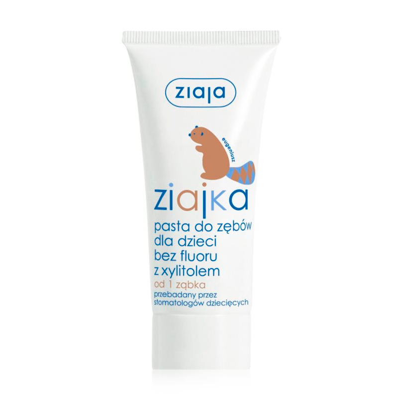 

Уцінка! Дитяча зубна паста Ziaja без фтору, з ксилітом, 50 мл