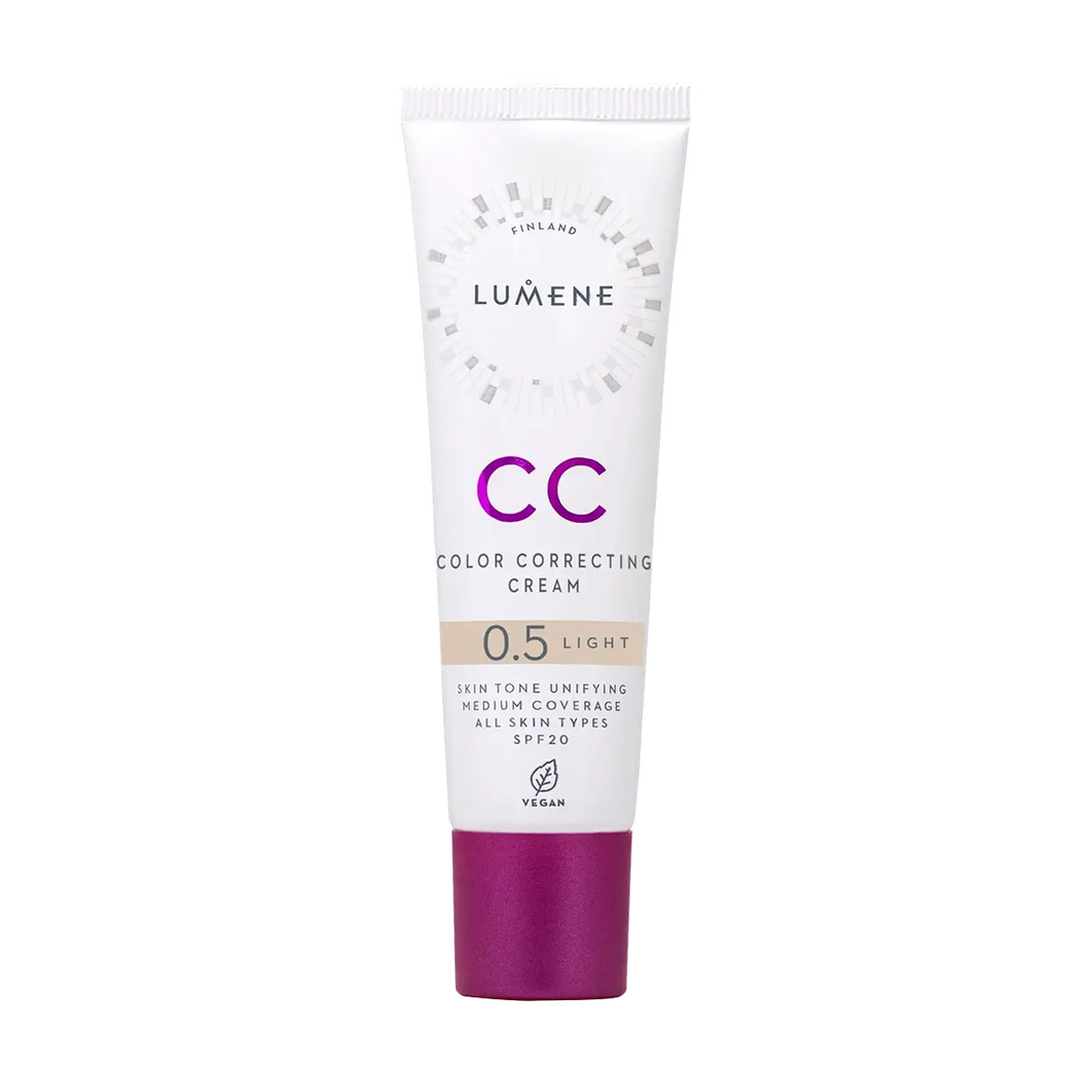 

Уцінка! CC-крем для обличчя Lumene CC Color Correcting Cream SPF 20, 0.5 Light, 30 мл