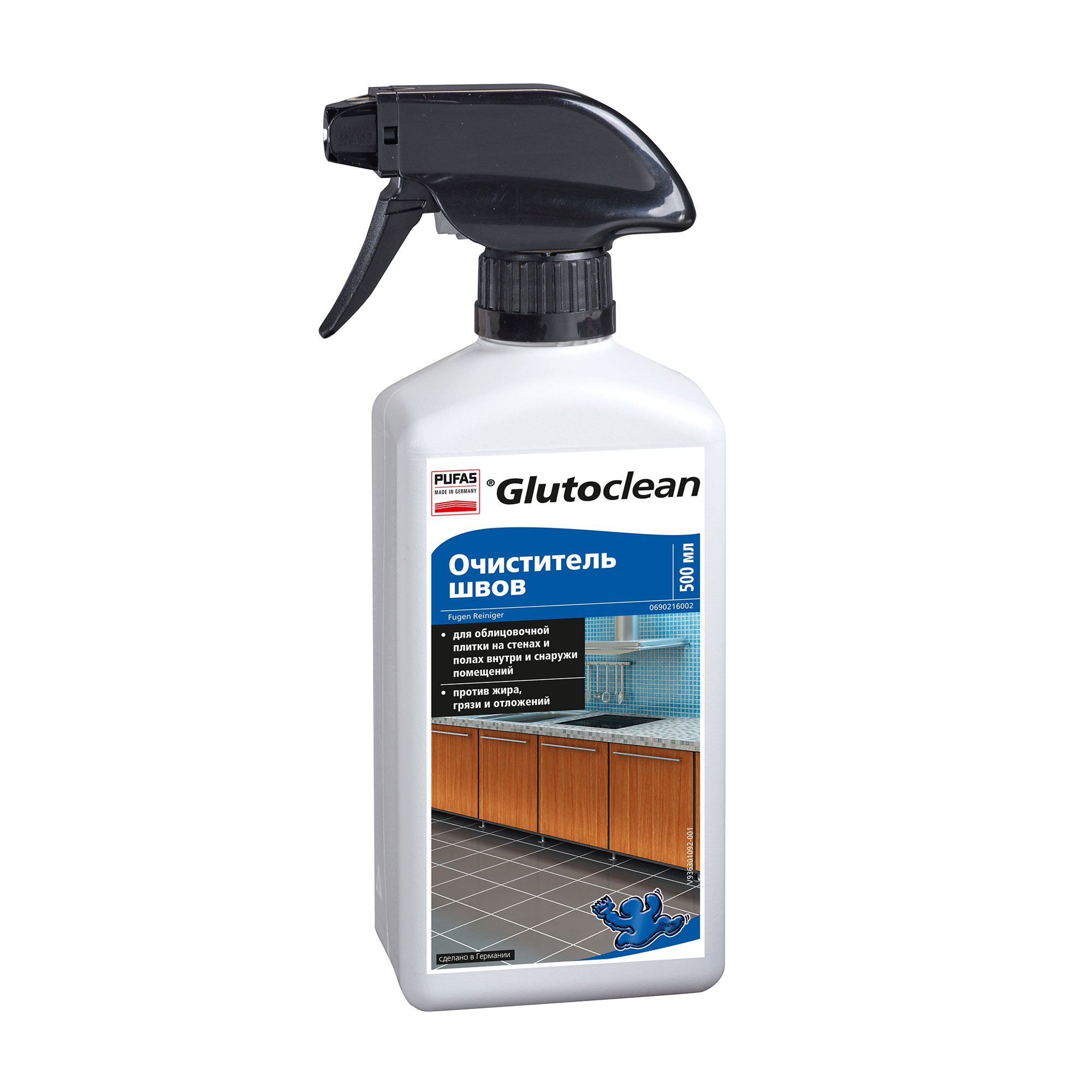 

Очищувач швів Glutoclean, 500 мл