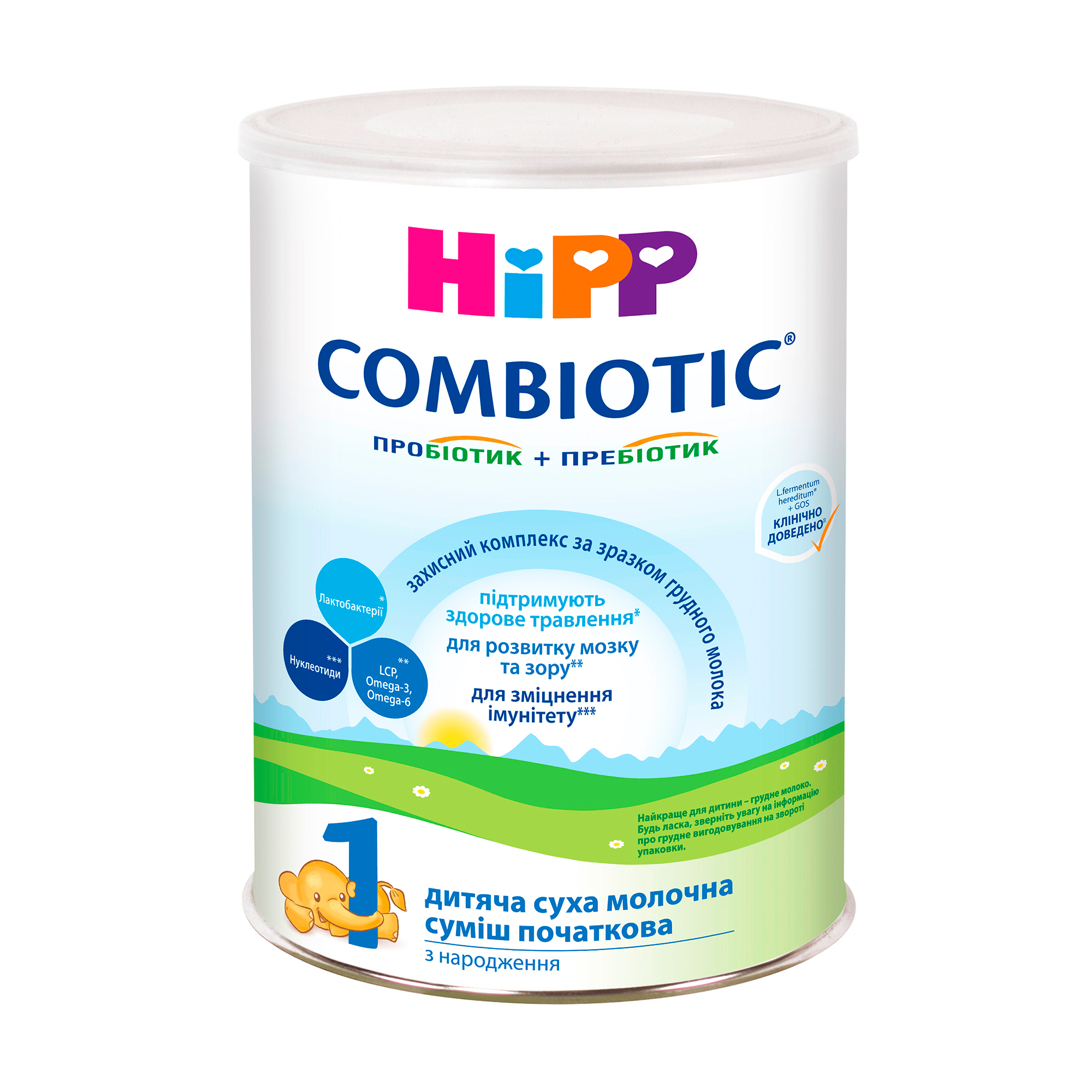 

Дитяча суха молочна суміш HiPP Combiotiс 1 початкова (0-6 місяців) 350 г