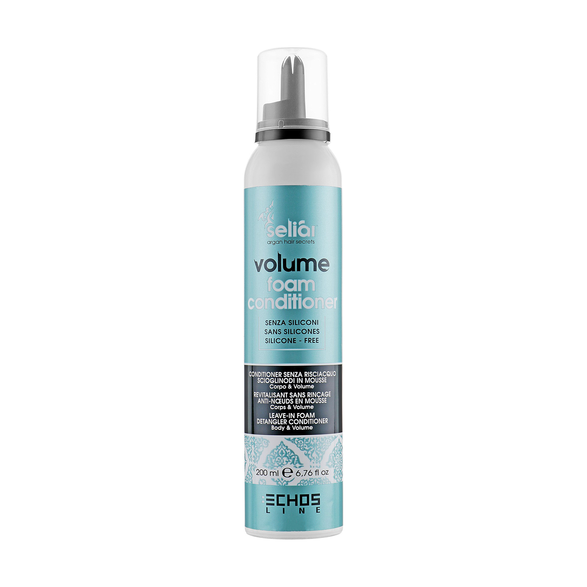

Пінний кондиціонер для волосся Echosline Seliar Leave-in Foam Detangler Conditioner для об'єму, 200 мл