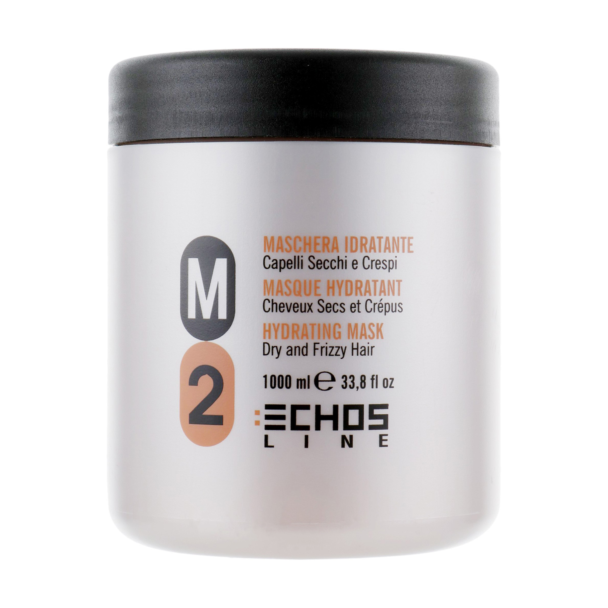 

Маска Echosline M2 Hydrating Mask для сухого та кучерявого волосся, 1000 мл