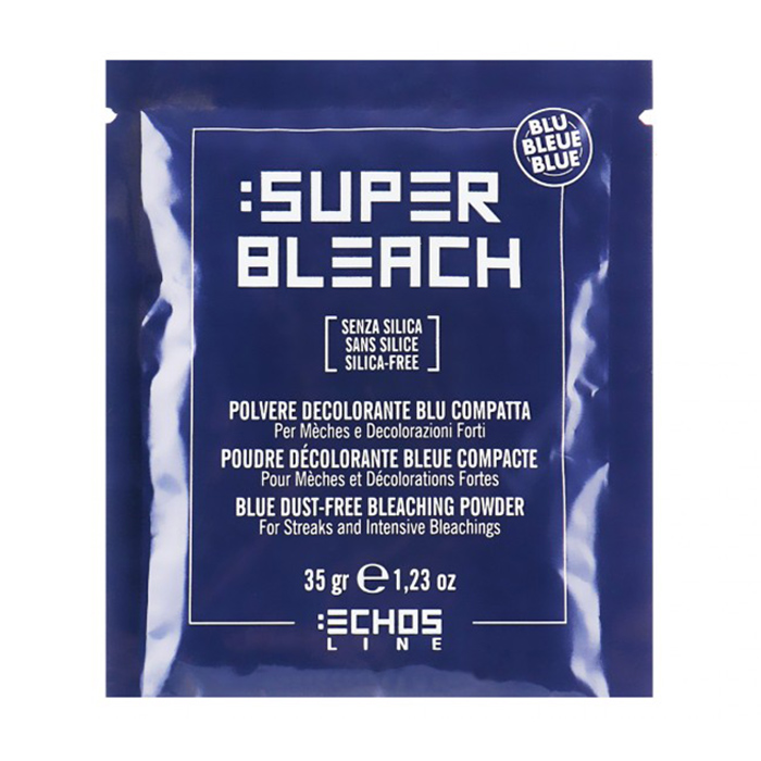 

Уцінка! Освітлювальна пудра Echosline Super Bleach синя, без силіконів, 35 г