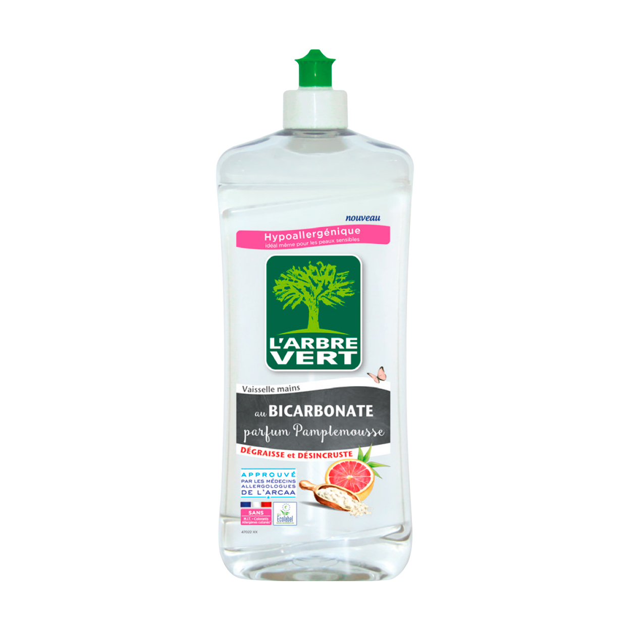 

Рідина для миття посуду L'arbre Vert Грейпфрут, 750 мл