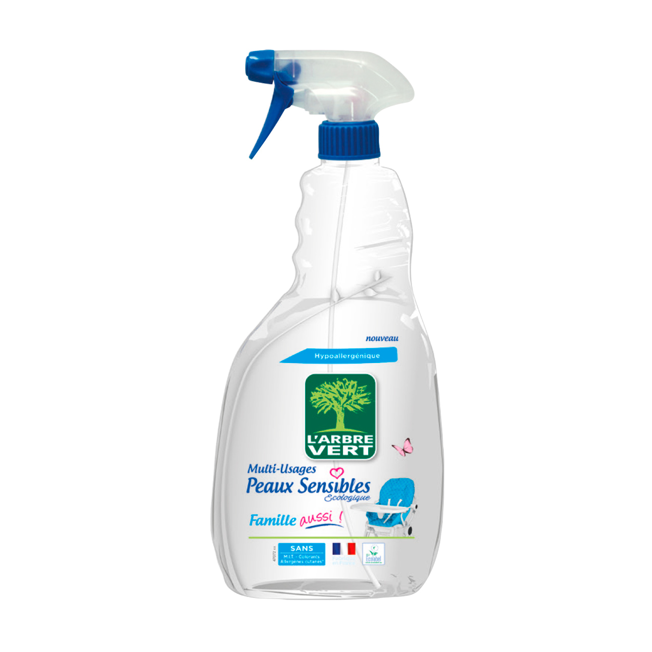 

Уцінка! Спрей-мультиочисник L'Arbre Vert Sensitive, 740 мл