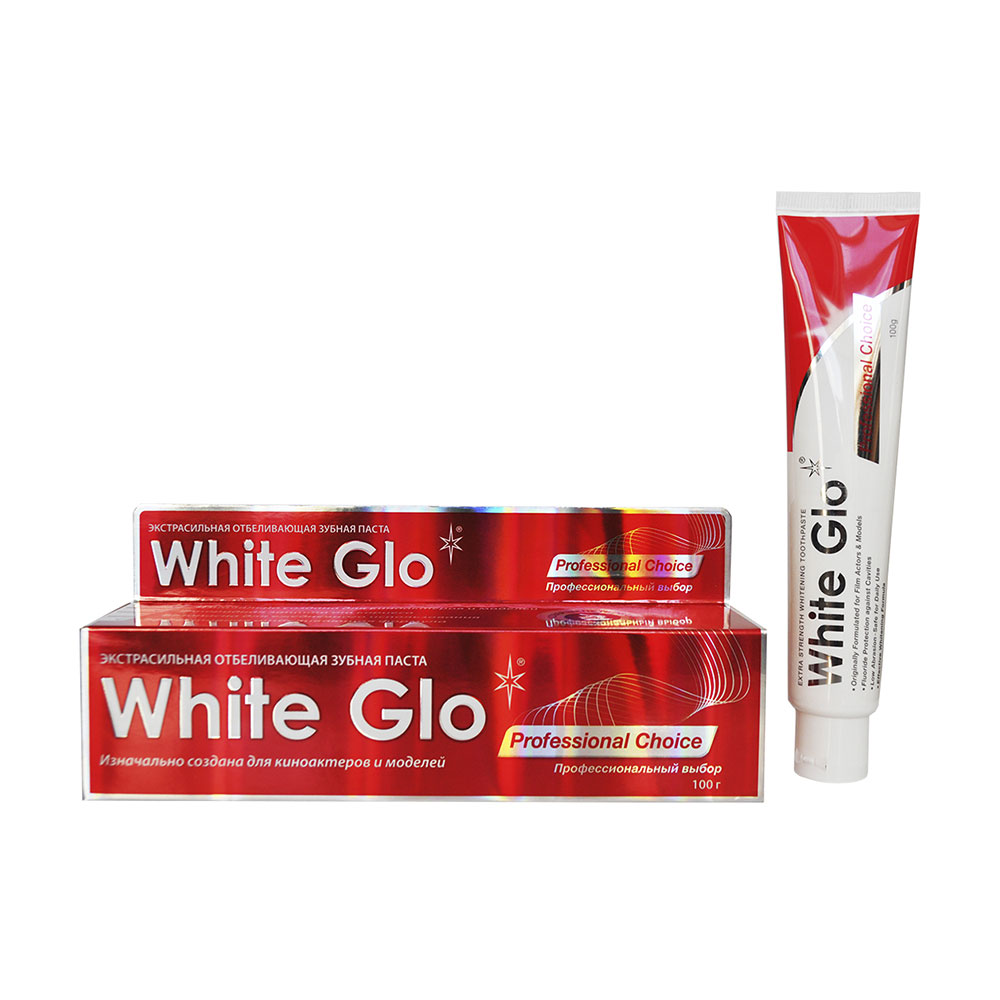

Уцінка! Екстрасильна відбілювальна зубна паста White Glo Professional Choice, 100 г