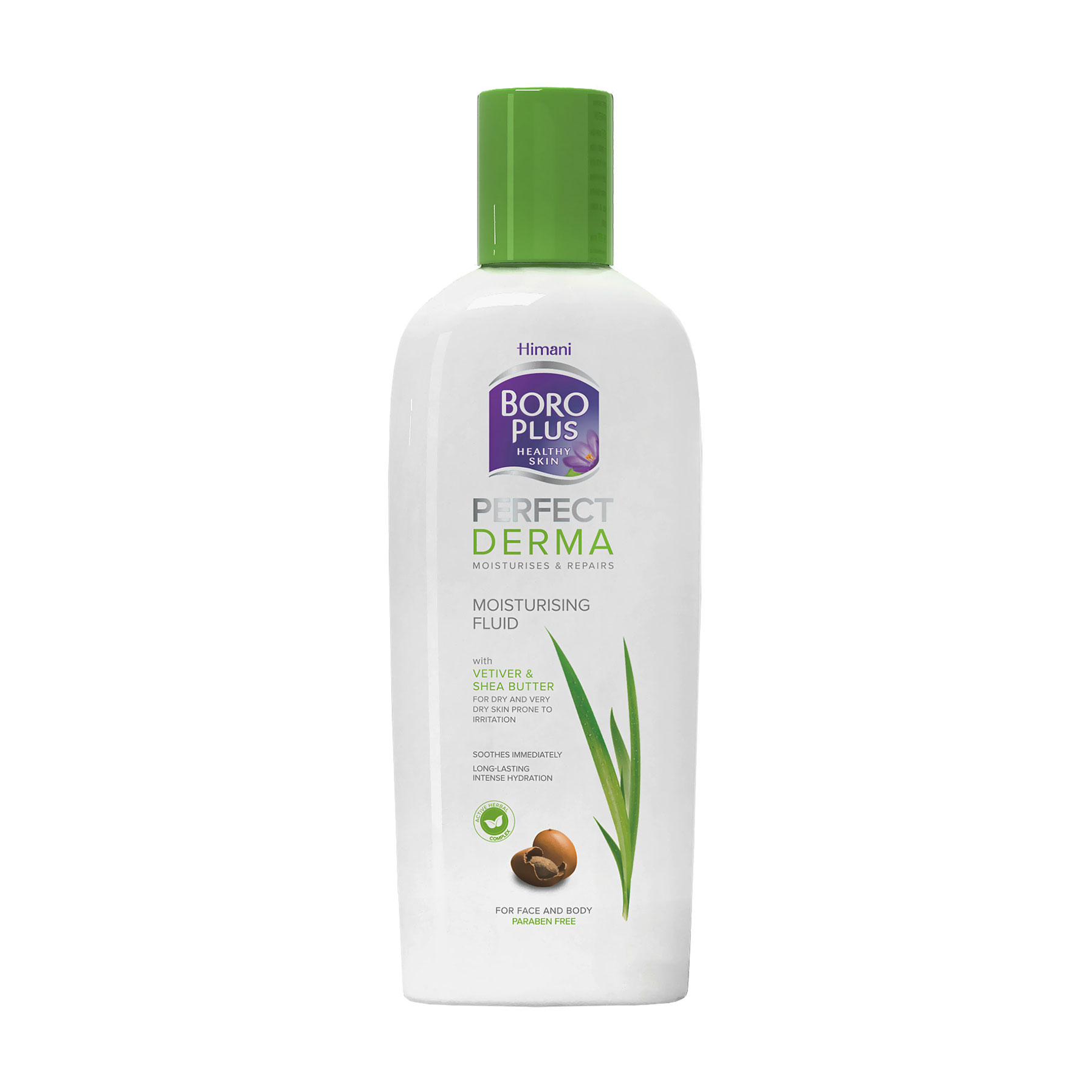 

Зволожувальний флюїд для обличчя та тіла Himani Boro Plus Perfect Derma Moisturising Fluid, 200 мл