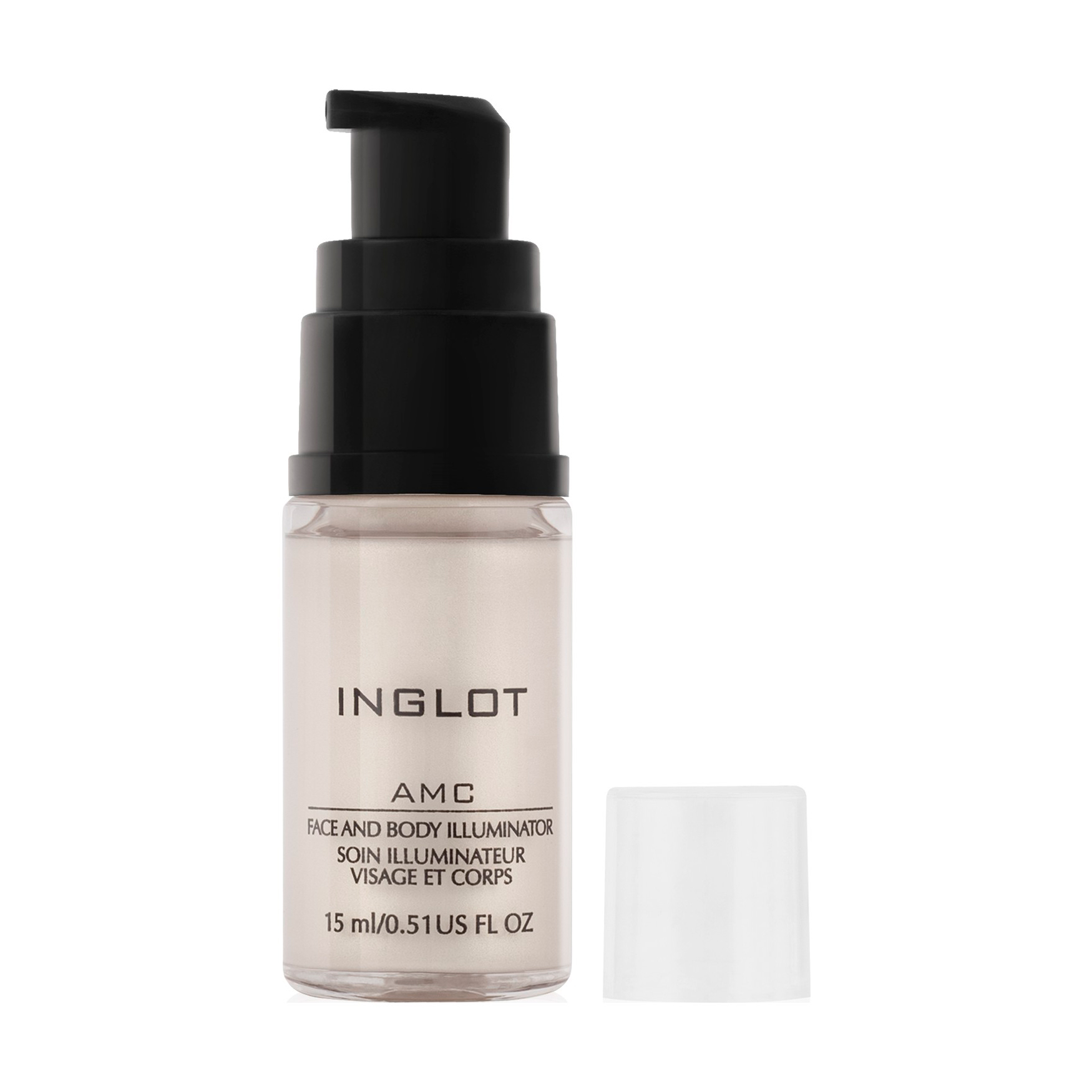 

Мерехтливий крем для обличчя та тіла Inglot AMC Face and Body Illuminator 61, 15 мл