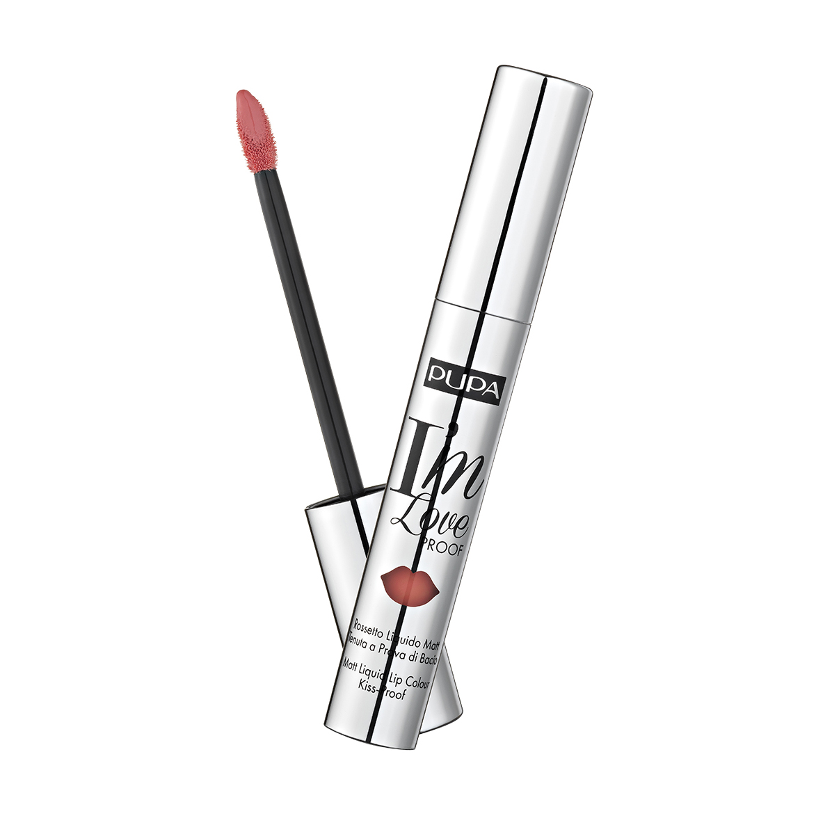 

Рідка матова помада для губ Pupa I'm Loveproof 02 Delicate Nude, 2.7 мл