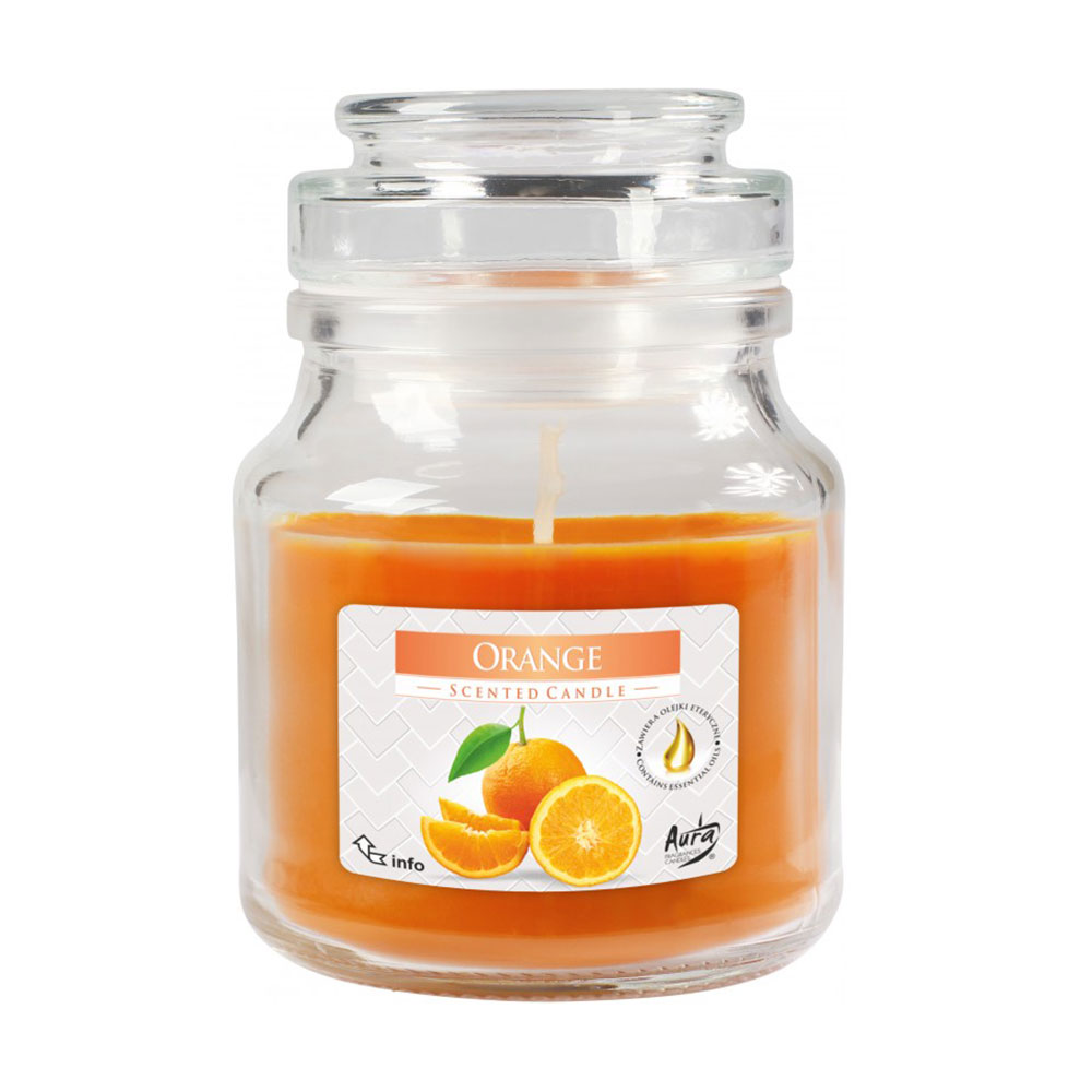 

Ароматизована свічка в склі Bispol Апельсин snd70-63, 10 см