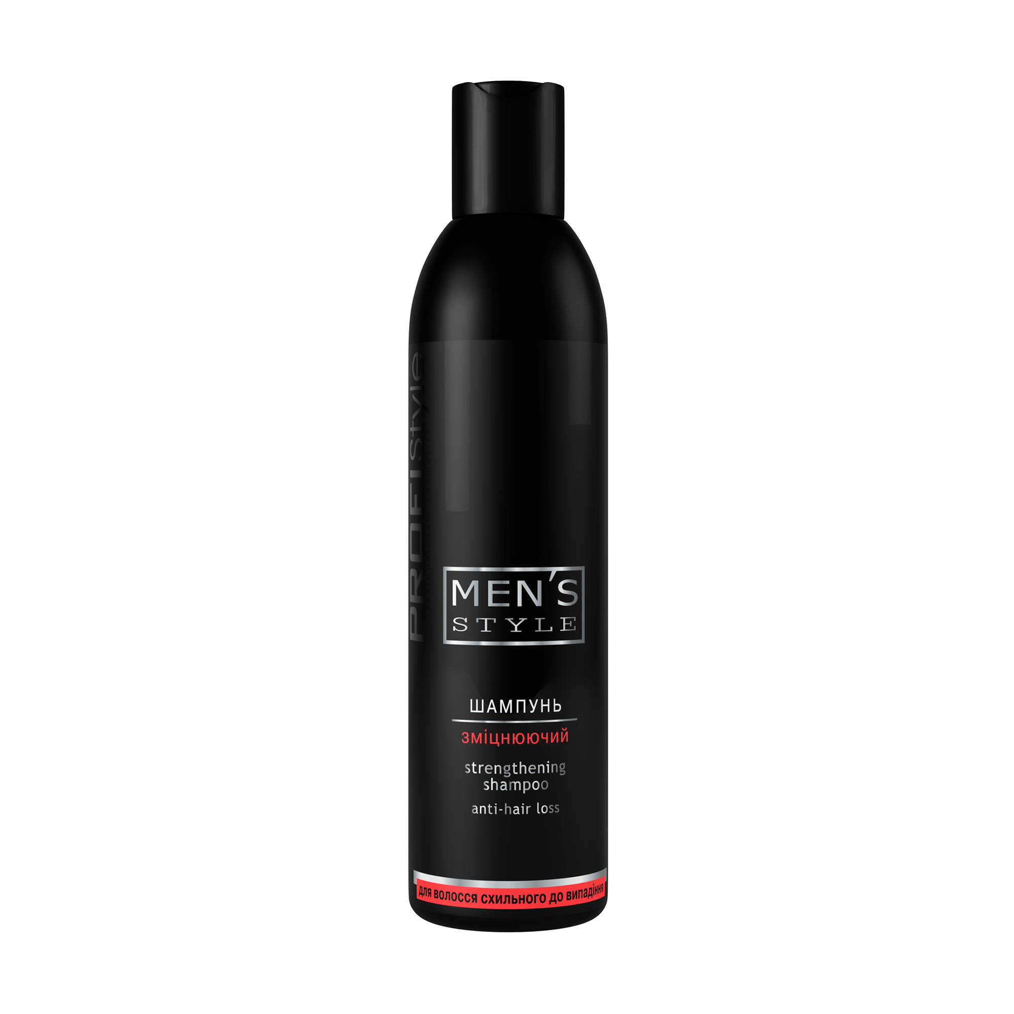

Уцінка! Чоловічий зміцнювальний шампунь Profi Style Men's Style Strengthening Shampoo проти випадіння волосся, 250 мл