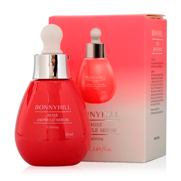 

Сироватка для обличчя Beauadd Bonnyhill Rose Ampoule Serum з трояндою, 50 мл