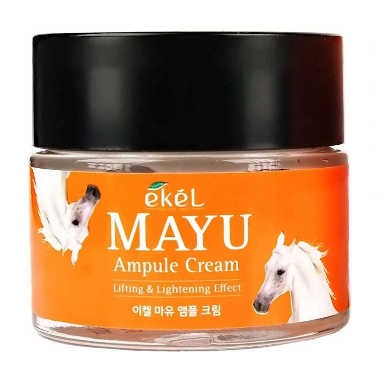 

Уцінка! Зволожувальний крем для обличчя Ekel Horse Ampule Cream з кінським жиром, 70 мл