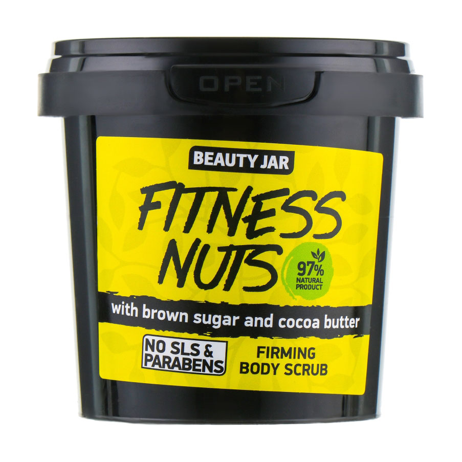 

Уцінка! Скраб для тіла Beauty Jar Fitness Nuts зміцнюючий, 200 г