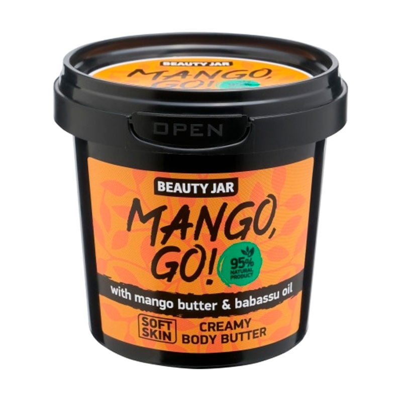 Акція на Крем для тіла Beauty Jar Mango, Go!, 135 г від Eva