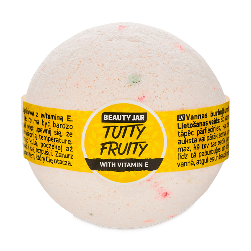 

Уцінка! Бомбочка для ванни Beauty Jar Tutty Fruity, 150 г