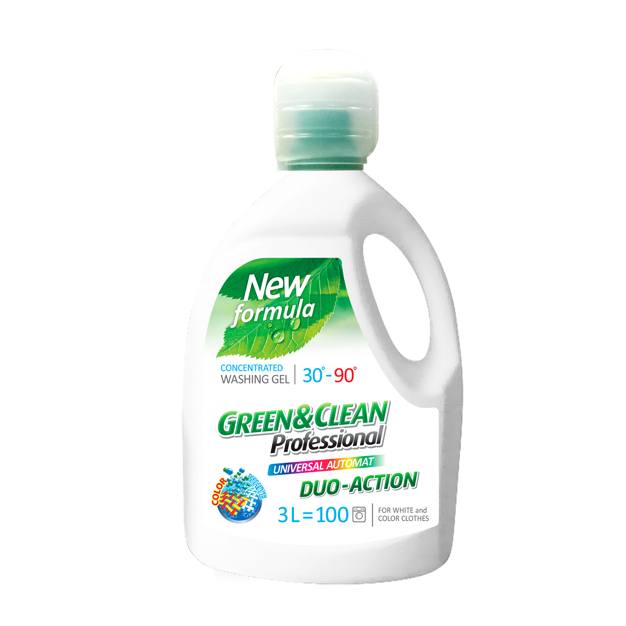 

Гель для прання Green&Clean Professional 100 циклів прання, 3 л