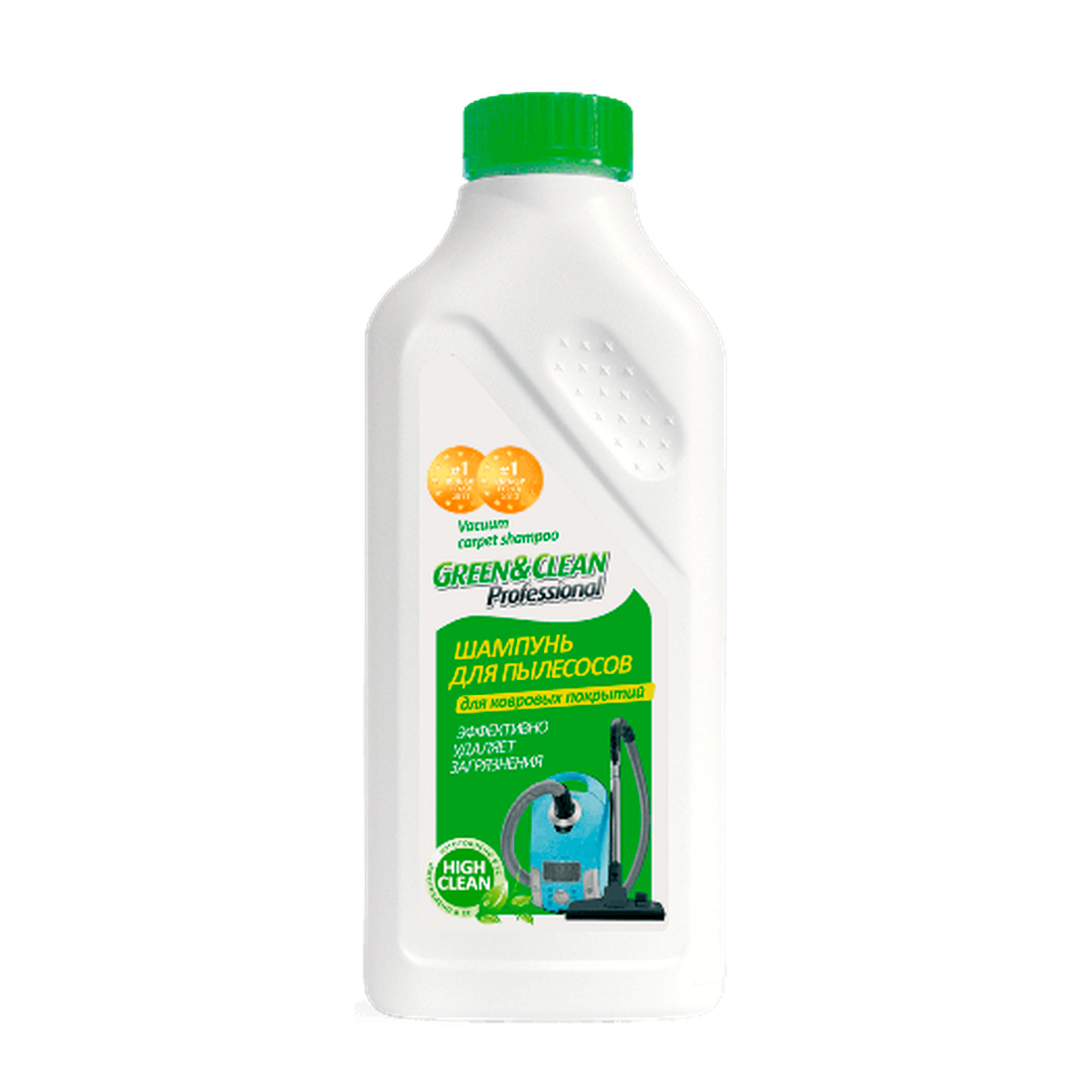 

Шампунь для миючих пилососів Green&Clean Professional, 500 мл