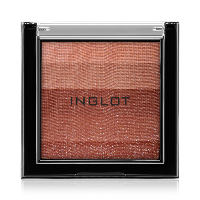 

Компактна пудра для обличчя з ефектом засмаги Inglot AMC Multicolour System Bronzing Powder