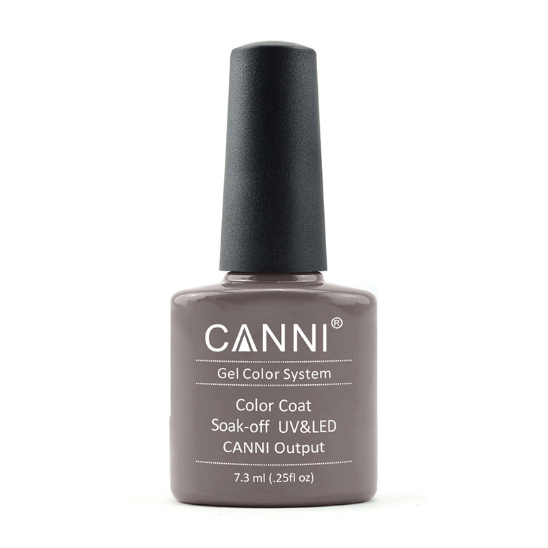 

Уцінка! Гель-лак для нігтів Canni Gel Color System Color Coat Soak-off UV&LED 149 Коричнево-сірий, 7.3 мл