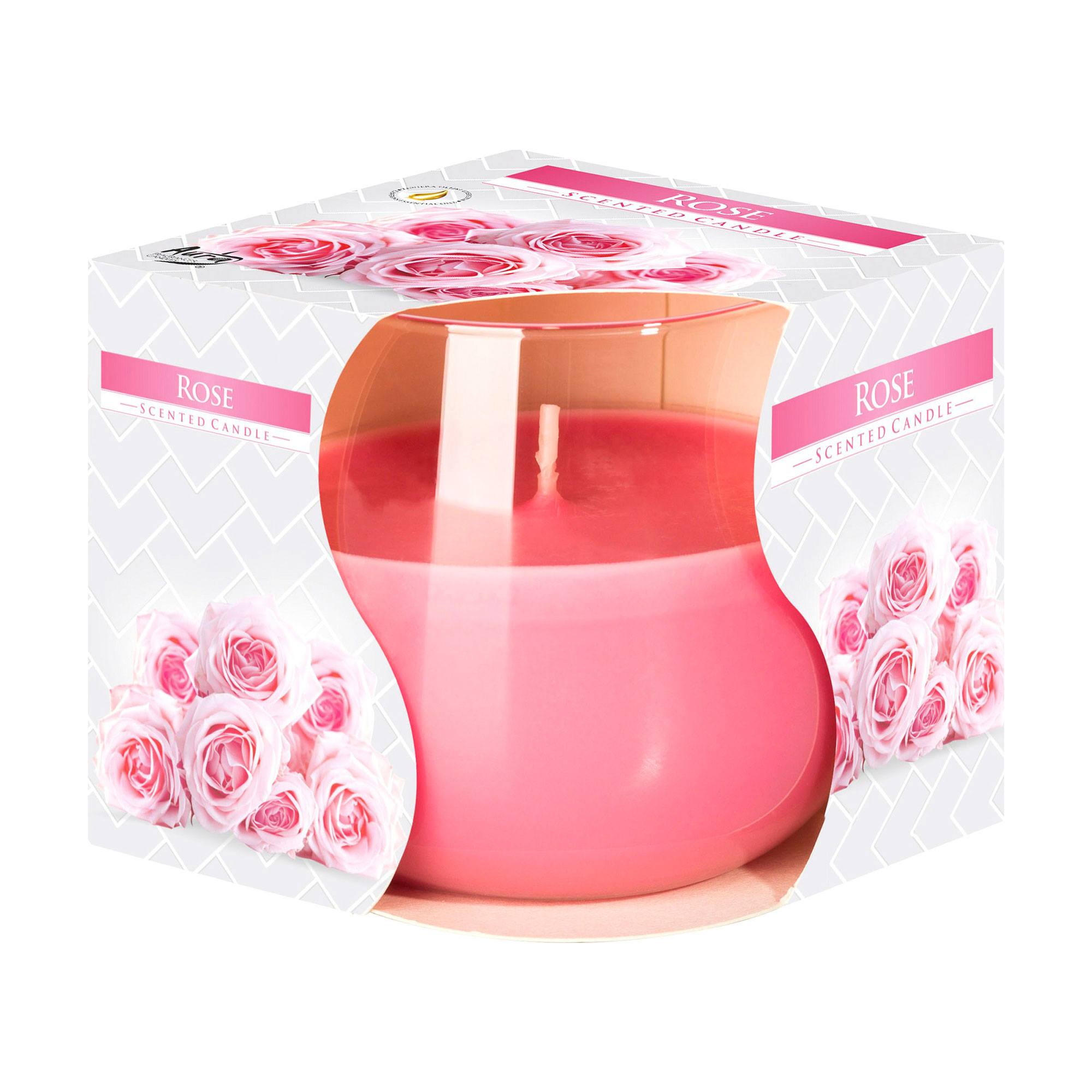 

Ароматизована свічка в склі Bispol Троянда sn71-78, 7 см