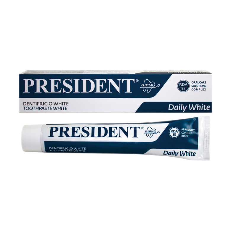 

Зубна паста PresiDENT Clinical White, 50 мл
