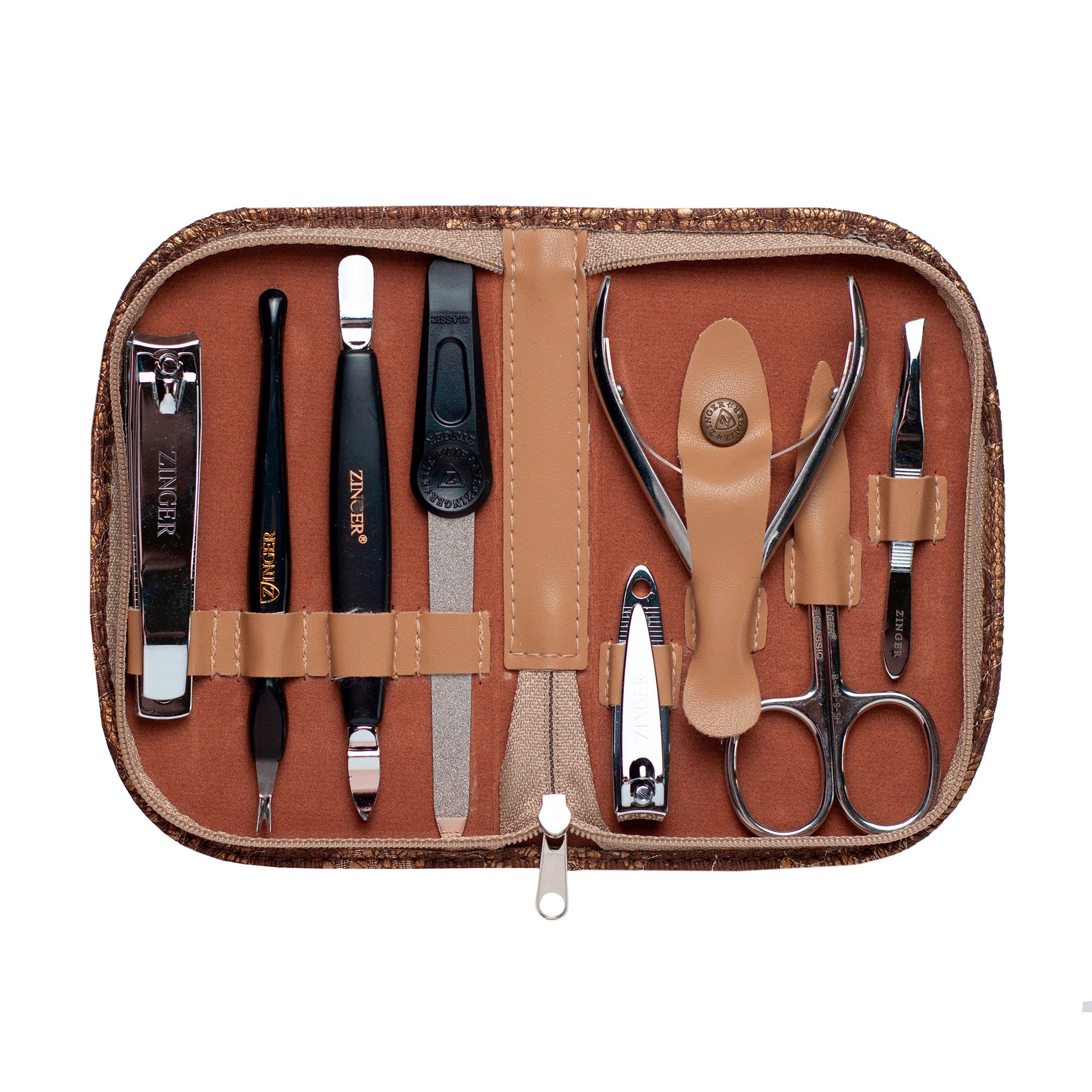 

Манікюрний набір Zinger MS-22907-1-S, на блискавці